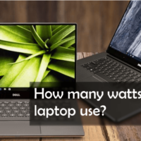 How Many Watts Does a Laptop Use 1