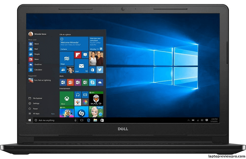 Dell Inspiron Touchscreen HD Laptop