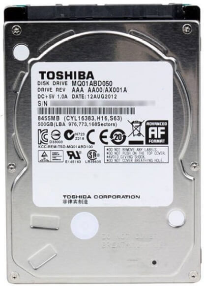 Toshiba MQ01ABD050 500 GB Laptop Internal Hard Disk Drive