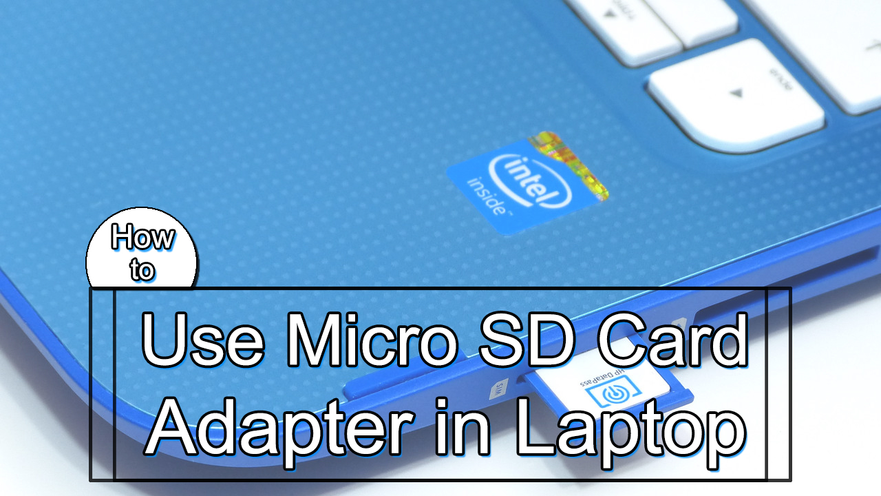 Unmounting MicroSD card from a laptop