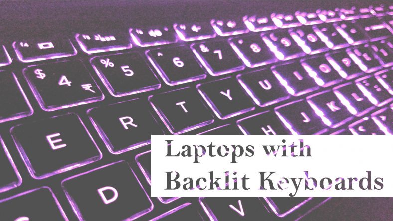 best laptops with backlit keyboards