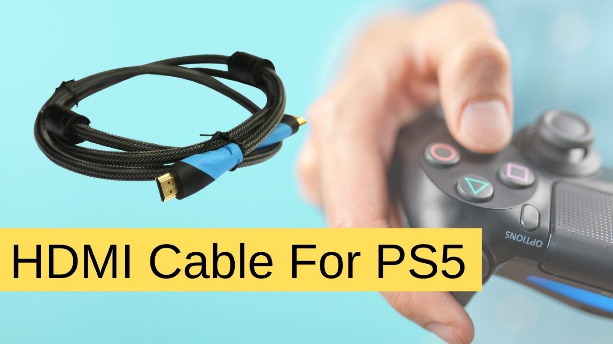 Какой hdmi в комплекте ps5