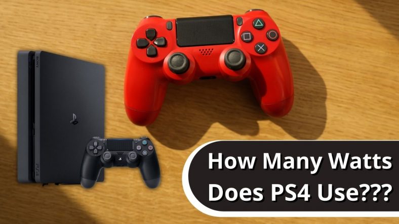 How Many Watts Does PS4 Use?