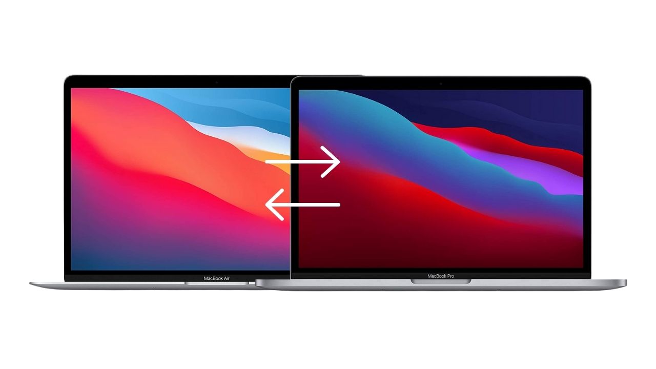 Display MacBook Air vs. MacBook Pro