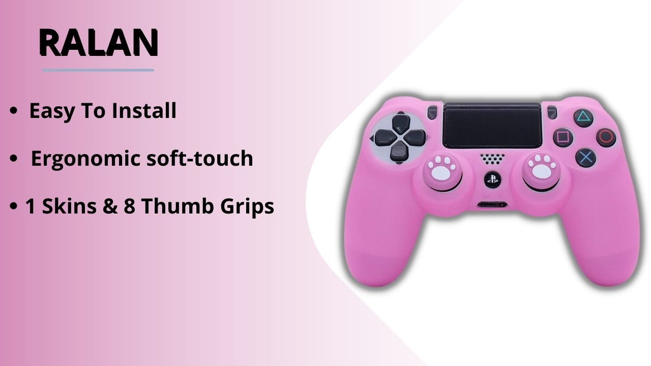 Pink PS4 Controller Skins RALAN