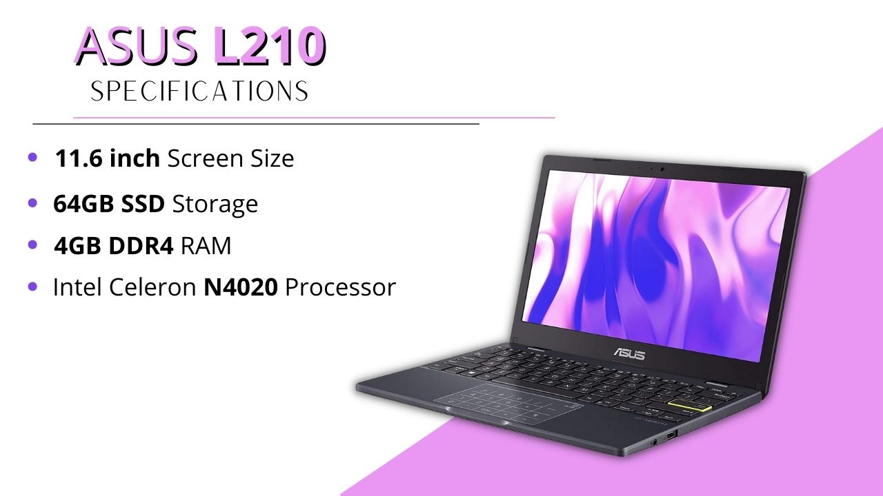 ASUS Laptop L210 For Ecommerce Business