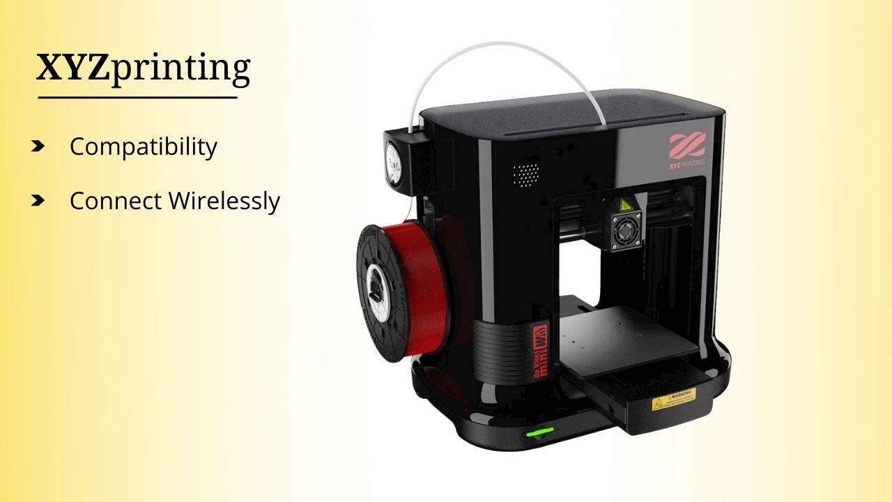 XYZ Printing Wireless 3D printer