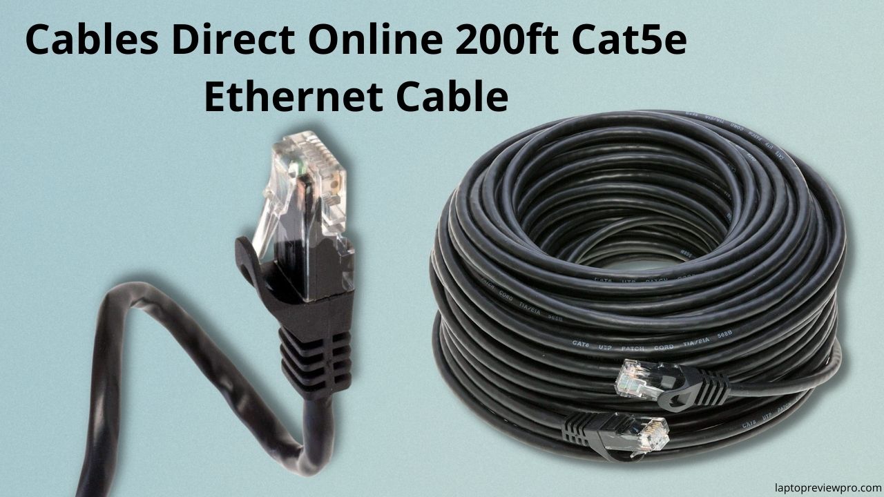 Cables Direct Online 200ft Cat5e Ethernet Cable