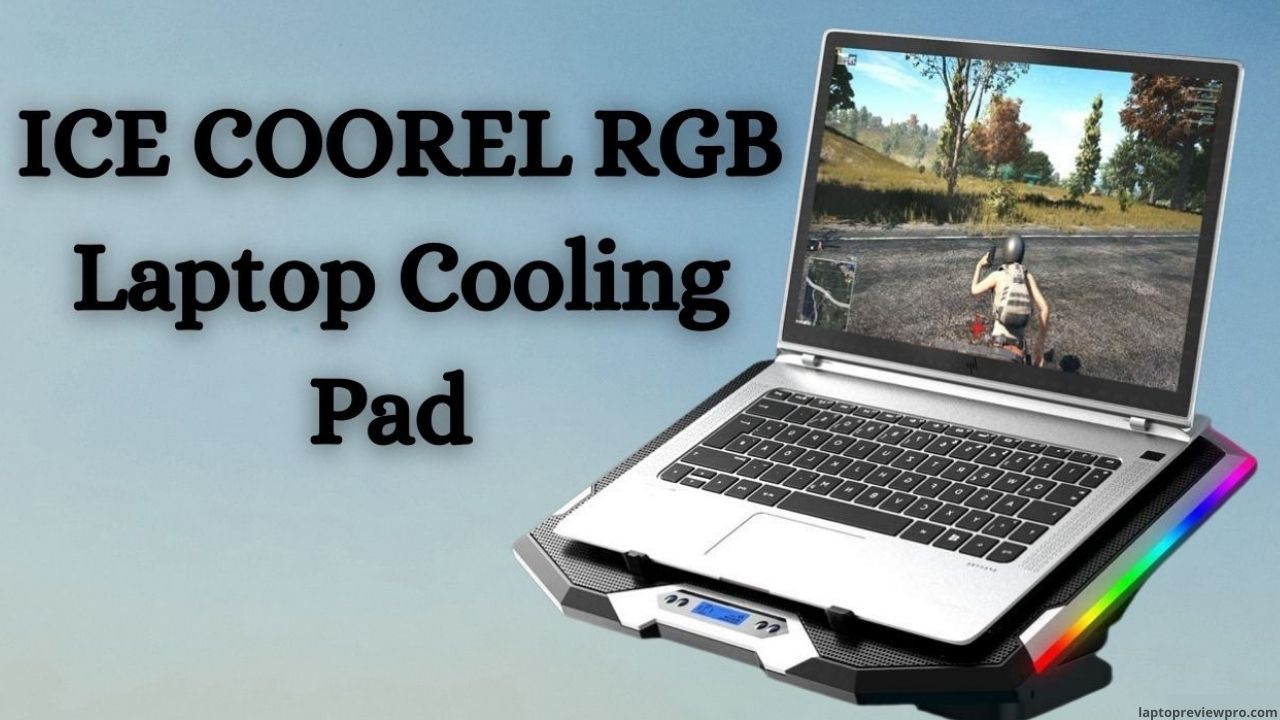 ICE COOREL RGB Laptop Cooling Pad 
