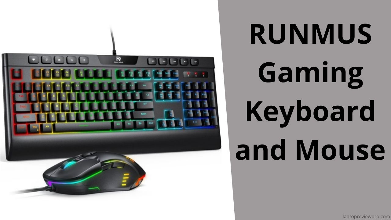 RUNMUS Gaming Keyboard and Mouse
