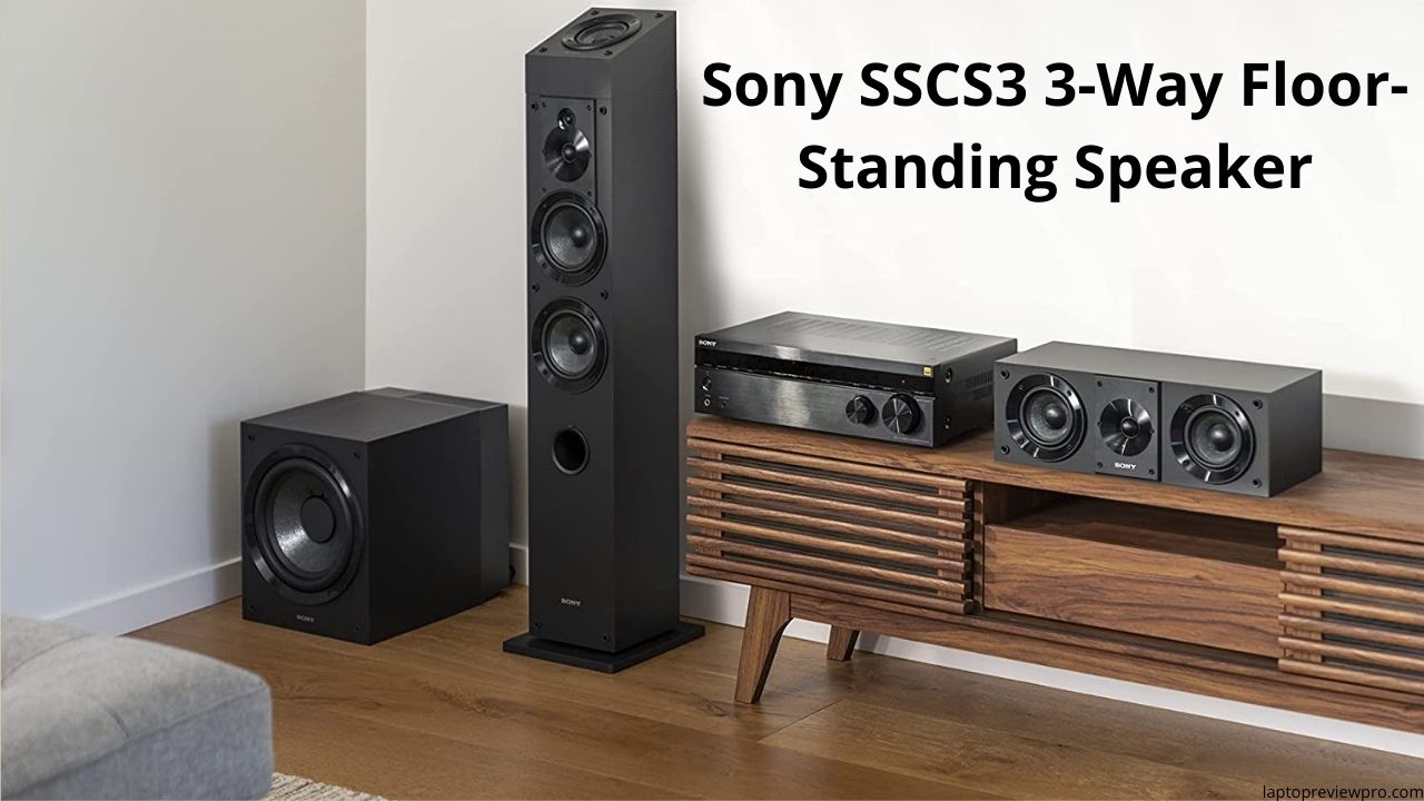 Sony SSCS3 3-Way Floor-Standing Speaker