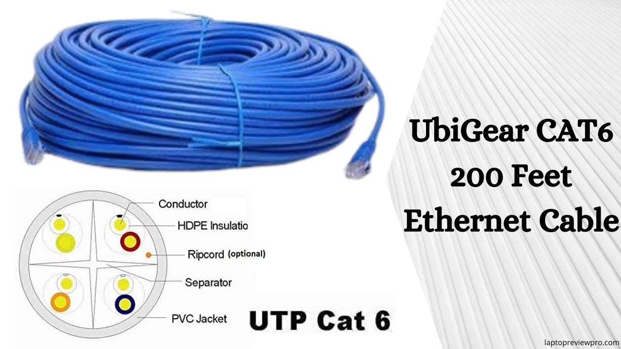 UbiGear CAT6 200 Feet Ethernet Cable