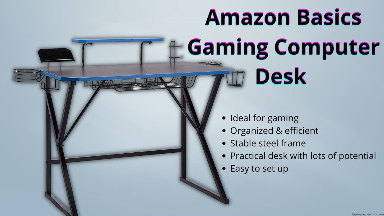 Amazon Basics Gaming Computer Desk 