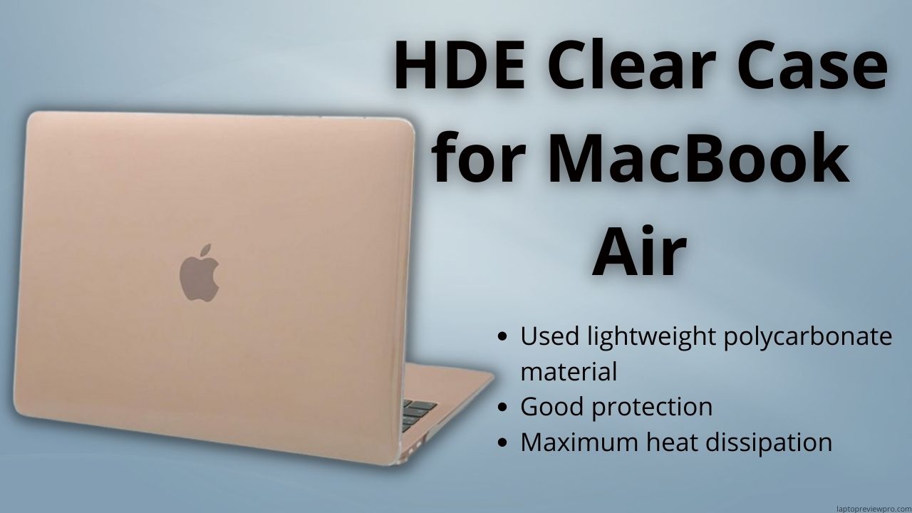 HDE Clear Case for MacBook Air