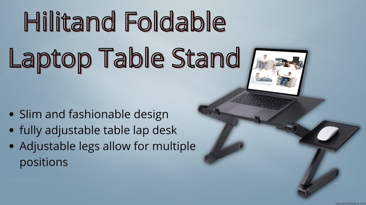 Hilitand Foldable Laptop Table Stand