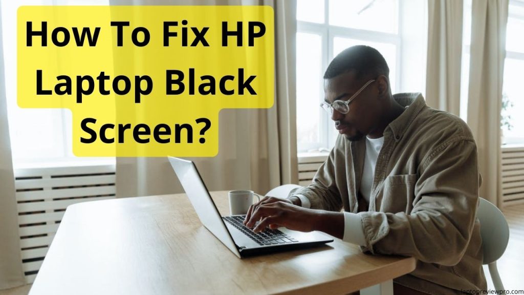 how to fix hp spectre black screen