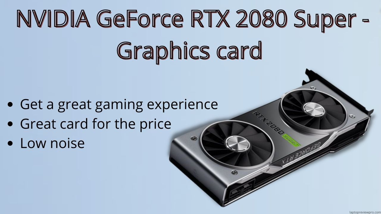NVIDIA GeForce RTX 2080 Super - Graphics card 