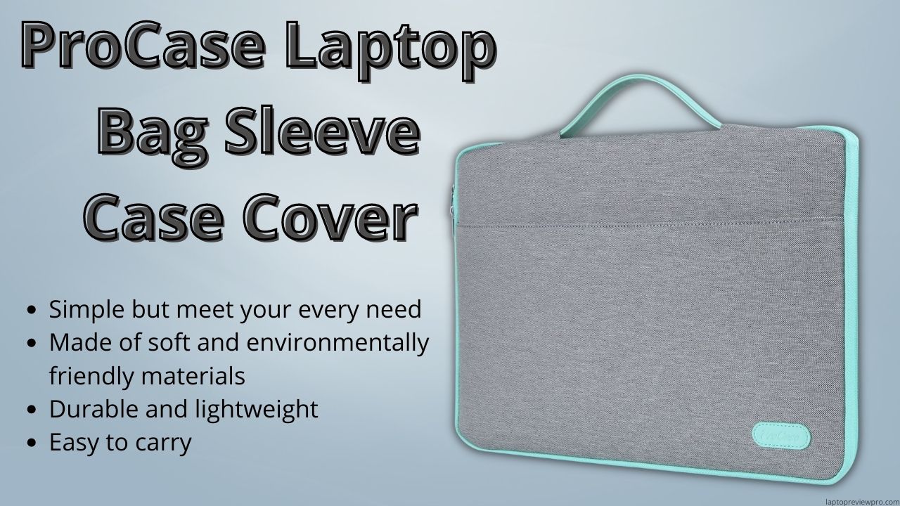 ProCase Laptop Bag Sleeve Case Cover 
