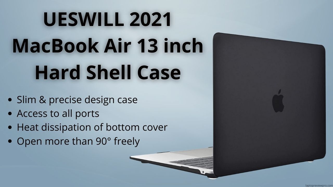 UESWILL 2021 MacBook Air 13 inch Hard Shell Case